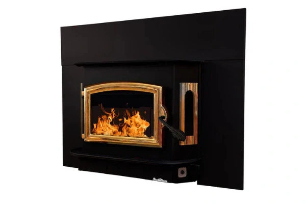 Model 81 Non Catalytic wood Stove with Gold Door