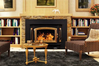 Model 81 Non Catalytic wood Stove with Gold Door