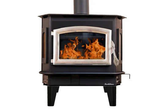 Model 81 Non Catalytic wood Stove with Pewter Door
