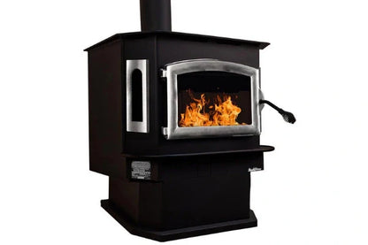 Model 81 Non Catalytic wood Stove with Pewter Door