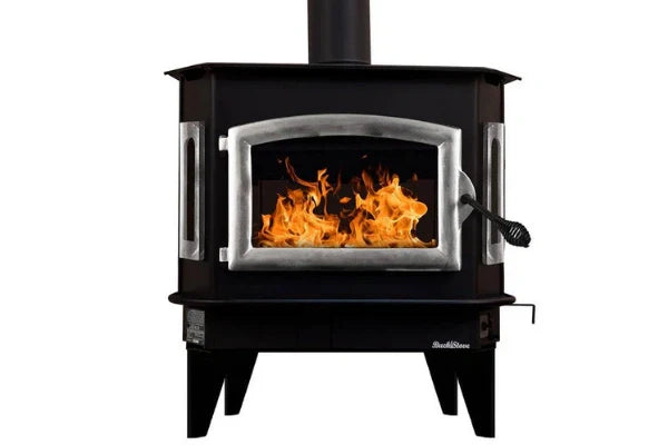 Model 81 Non Catalytic wood Stove with Pewter Door