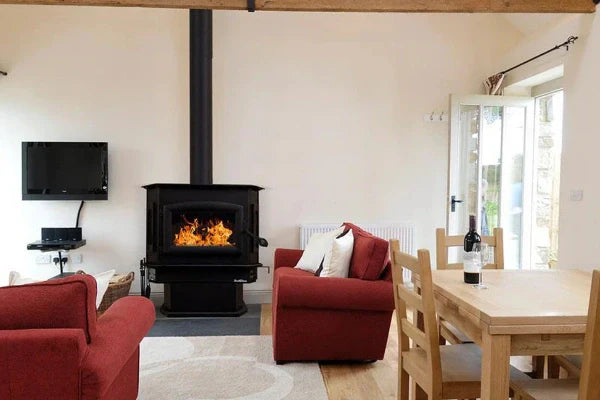 Model 81 Non Catalytic wood Stove with Black Door