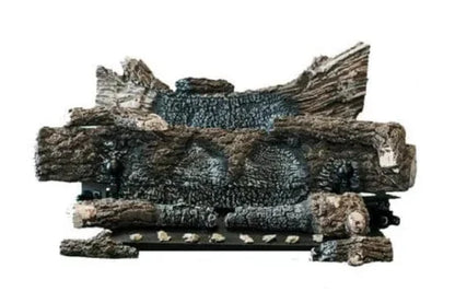 Ember Vision Series Ceramic Oak Vent Free EV200 Ceramic Oak Vent Free Natural Gas Logs