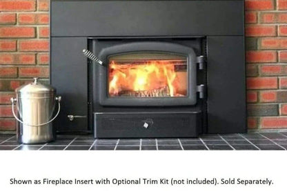 model 21-non catalytic wood stove with black door