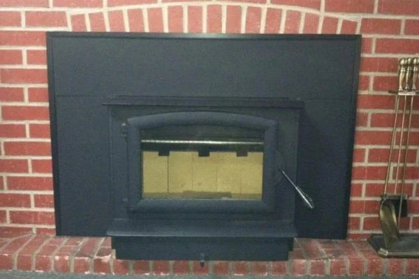 model 21-non catalytic wood stove with black door