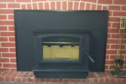 model 21-non catalytic wood stove with black door