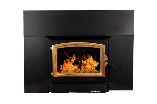 Model 21-Non Catalytic wood Stove with Gold Door