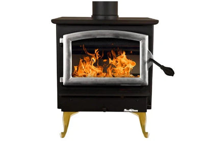 21-Non Catalytic wood stove with Pewter Door
