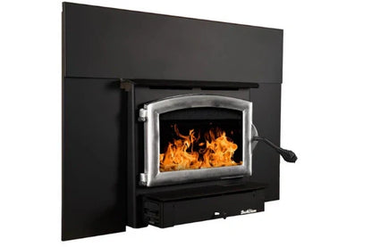 21-Non Catalytic wood stove with Pewter Door