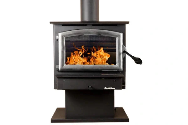 21-Non Catalytic wood stove with Pewter Door