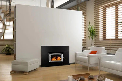 21-Non Catalytic wood stove with Pewter Door