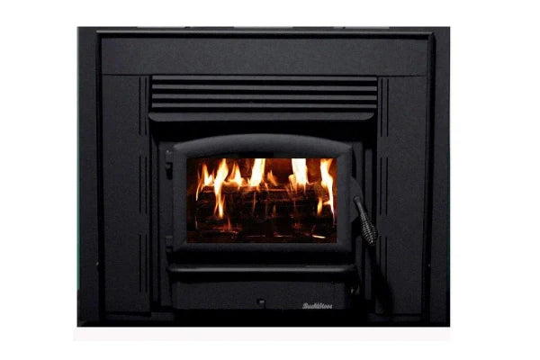 Model ZC21 Zero Clearance Non Catalytic wood Stove with Black Door