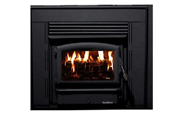 Model ZC21 Zero Clearance Non Catalytic wood Stove with Black Door