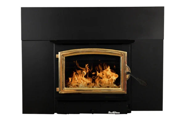 Model ZC21 Zero Clearance Non Catalytic wood Stove with Gold Door