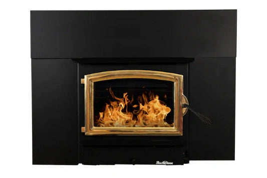 Model ZC21 Zero Clearance Non Catalytic wood Stove with Gold Door