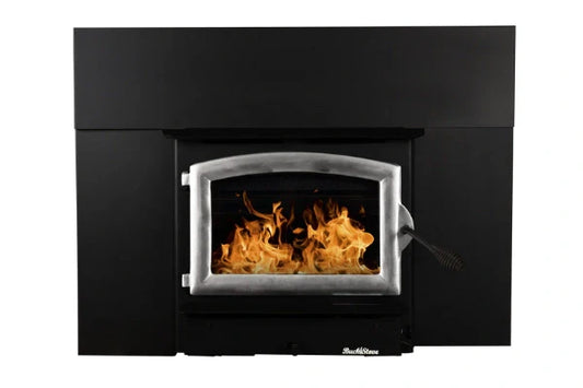 Model ZC21 Zero Clearance Non Catalytic wood Stove with Pewter Door