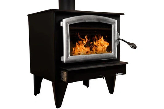 74 Non Catalytic wood Stove with Pewter Door