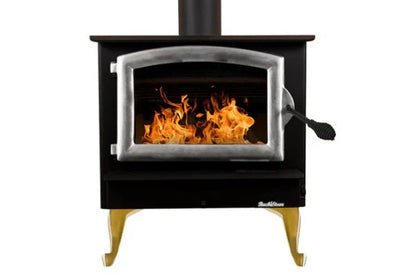 74 Non Catalytic wood Stove with Pewter Door