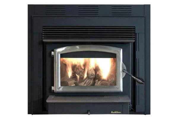 74ZC Zero Clearance Non Catalytic wood Stove with Pewter Door
