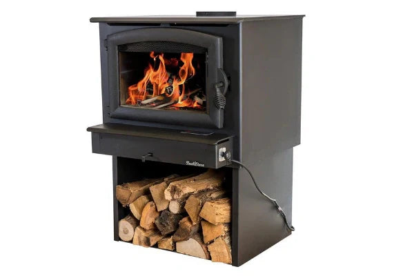 74 Non Catalytic wood Stove with Black Door