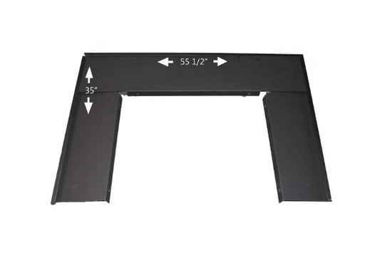 Buck Stove Black Oversized Trim Kit For Model 91 Stoves