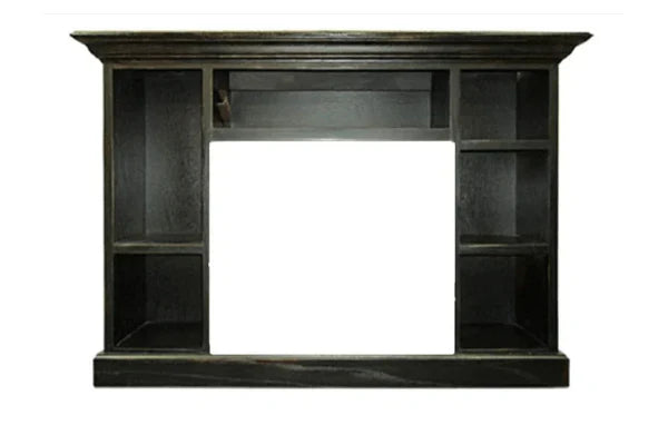 Dark Oak Prestige Bookcase Mantel