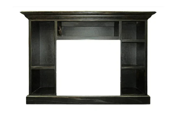 Dark Oak Prestige Bookcase Mantel