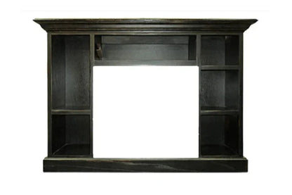 Dark Oak Prestige Bookcase Mantel