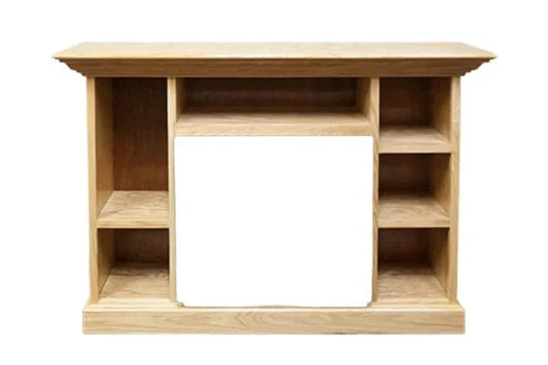 Dark Oak Prestige Bookcase Mantel