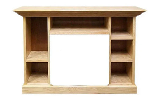 Dark Oak Prestige Bookcase Mantel