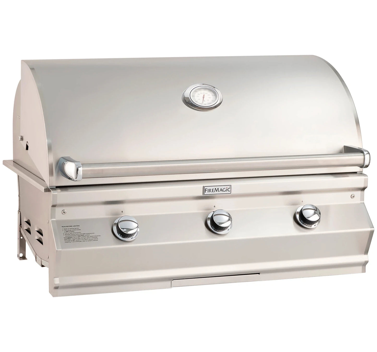 Fire Magic Choice C650i 40" Built-In Natural Gas Grill with Analog Thermometer