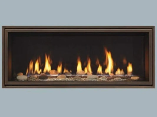 Majestic Black Clean Face Trim for Echelon || 60" Gas Fireplace