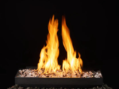 Majestic Contemporary 24" IPI Ignition Vented Natural Gas Burner / Hearth Kit