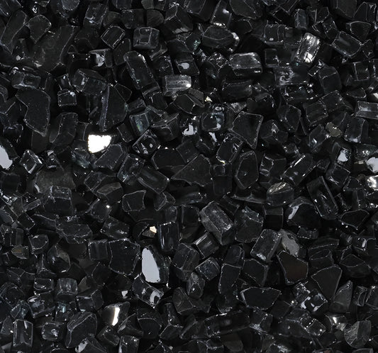 Superior Glass Media, 5LB Bag, Reflective Black