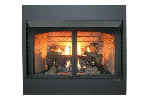 Liquid Propane Vent Free Builder Series Gas Firebox Black
