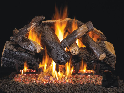 Real Fyre Charred Majestic Oak 42" Direct Vent Gas Log Set