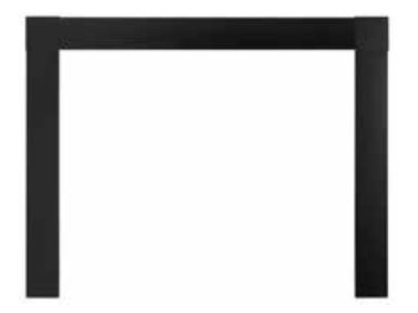 Monessen 42" Black Contemporary Front for Lo-Rider Fireboxes