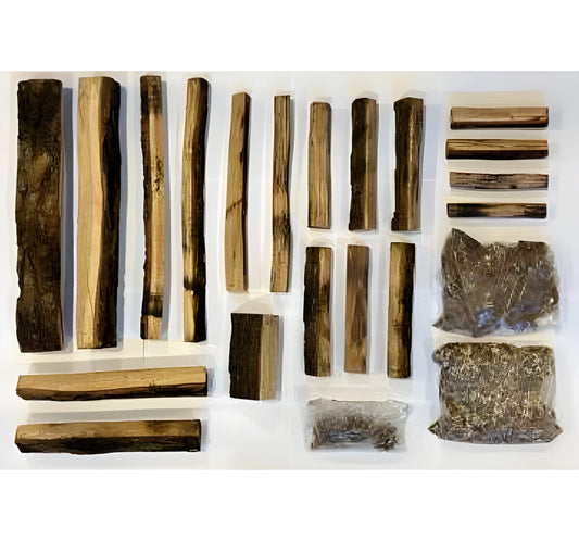 Amantii TIMBERLUX 15-19 Piece Real Wood Media Kit for Fireplace