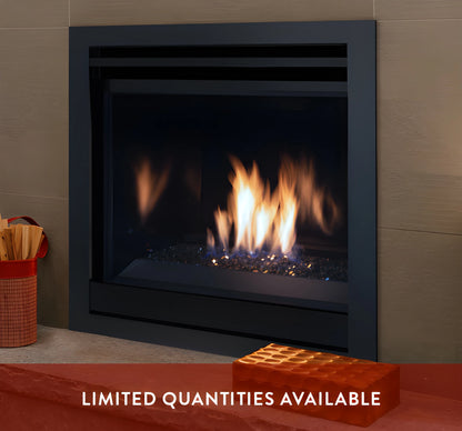 Superior DRC3045 45" Contemporary Direct Top/Rear Vent Natural Gas Fireplace with Electronic Ignition