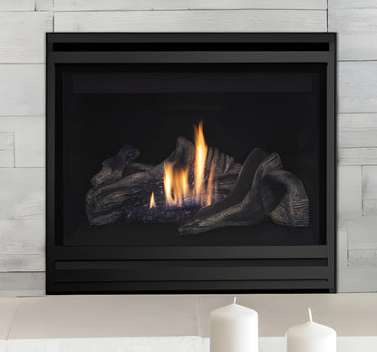 Superior DRC3045 45" Contemporary Direct Top/Rear Vent Natural Gas Fireplace with Electronic Ignition