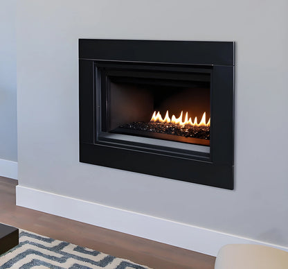 Superior DRL2055 55" Contemporary Direct Vent Gas Fireplace with Linear & Electronic Ignition