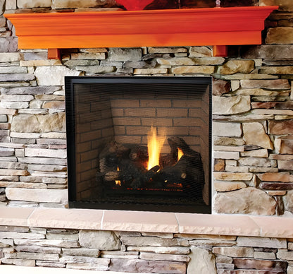 Superior DRT6345 45" Natural Gas Traditional Direct Vent Gas Fireplace with Electronic Ignition