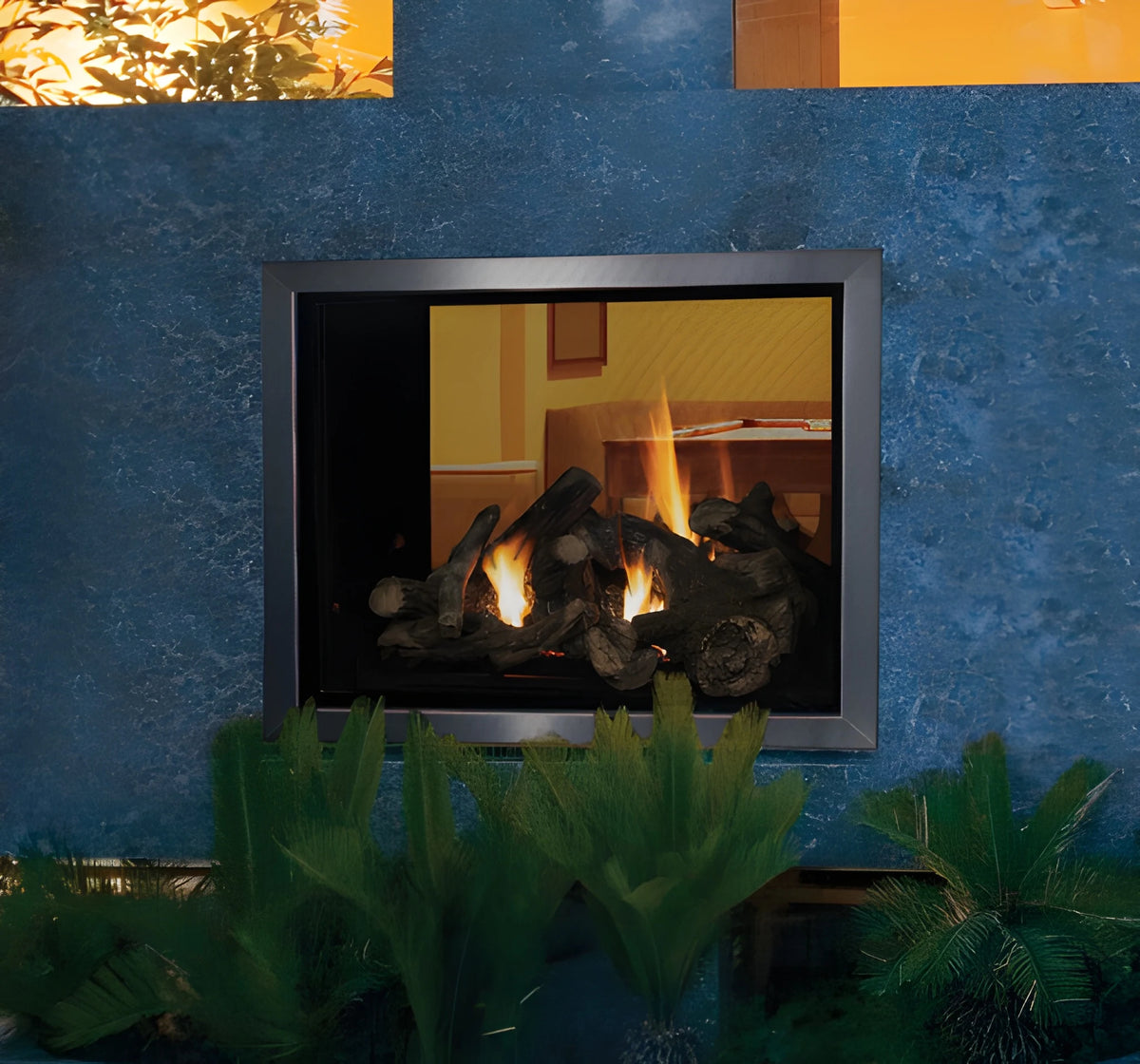 Superior DRT63ST 40" Natural Gas Traditional Direct Vent Gas Fireplace with DVST & Electronic Ignition