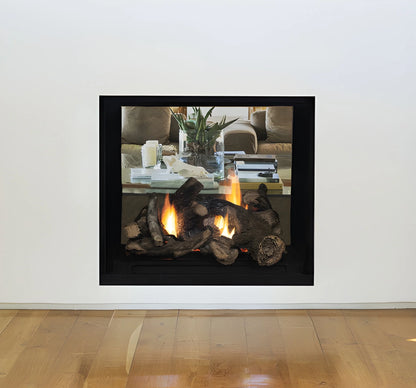 Superior DRT63ST 40" Natural Gas Traditional Direct Vent Gas Fireplace with DVST & Electronic Ignition
