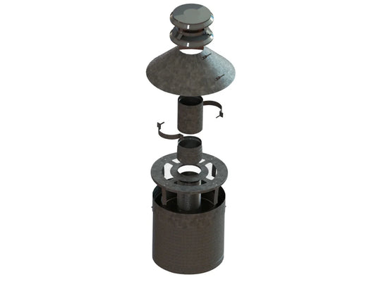 PelletVent Relining for Factory Built Chimneys