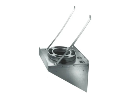 Majestic DuraPlus 6" Galvanized Steel Tea Support Bracket