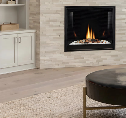 Empire Hearth Tahoe Clean Face 32" Direct Vent Premium Contemporary Propane Gas Fireplace with IPI Control and On/Off Switch