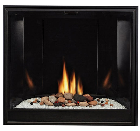 Empire Hearth Tahoe Clean Face 32" Direct Vent Premium Contemporary Propane Gas Fireplace with IPI Control and On/Off Switch