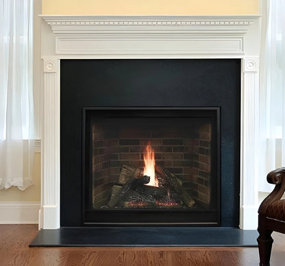 Empire Hearth Tahoe Clean-Face Premium 42" Direct Vent Gas Fireplace with On/Off Switch