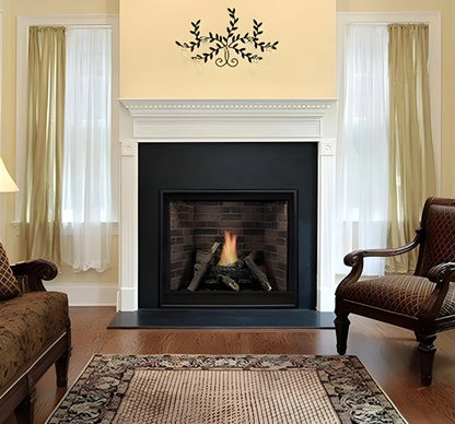 Empire Hearth Tahoe Clean-Face Premium 42" Direct Vent Gas Fireplace with On/Off Switch